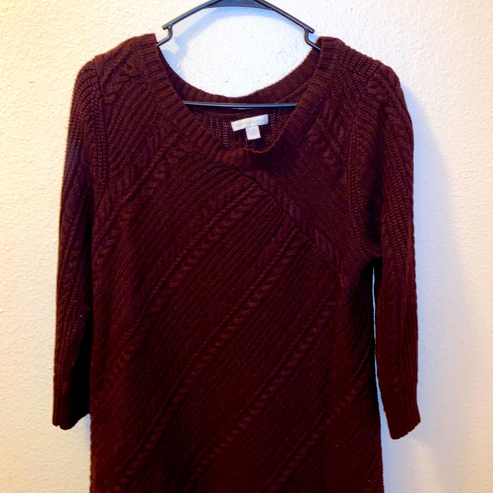 Short sleeve sweater shirt